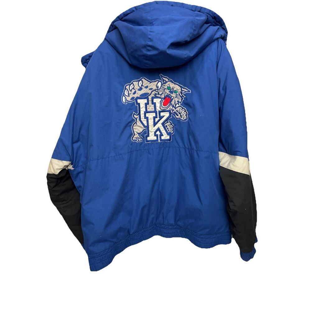 Vintage 90's UK Kentucky Wildcats Pro Player Embroidered Hooded Jacket XL